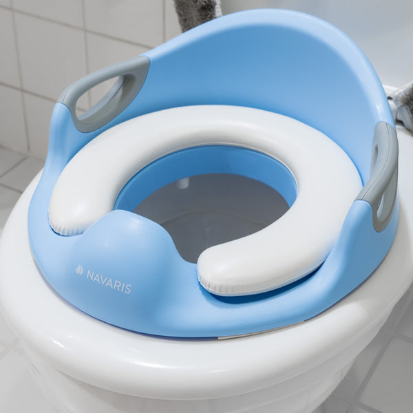 Toiletten-Sitz für Kinder, blau