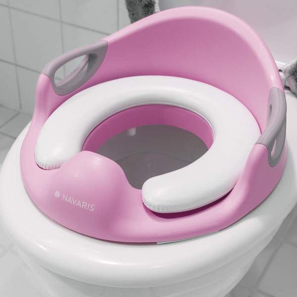 Toiletten-Sitz für Kinder, rosa