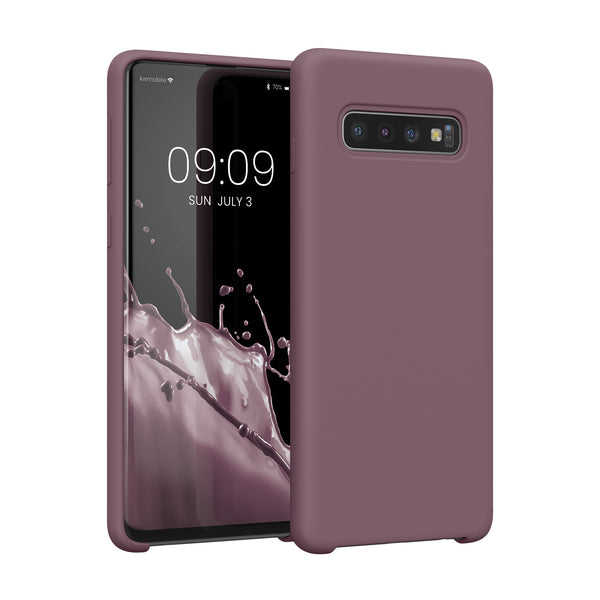 TPU Case gummiert für Samsung Galaxy S10 Grape