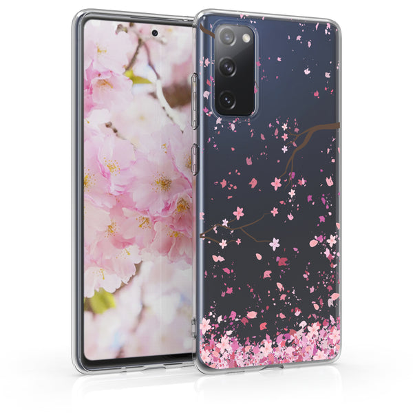 Crystal TPU Case für Samsung Galaxy S20 FE Kirschblütenblätter Design